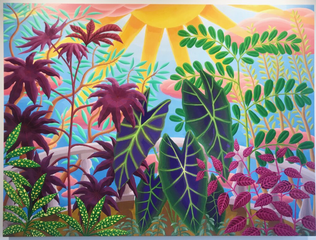 Amy Lincoln. Veranda Sunlight, 2016 36x48
Acrylic on panel 