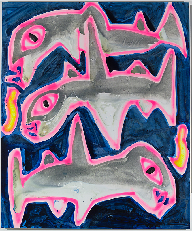 Katherine Bernhardt,Untitled, 2015
Acrylic and spray paint on canvas
72 x 60 inches