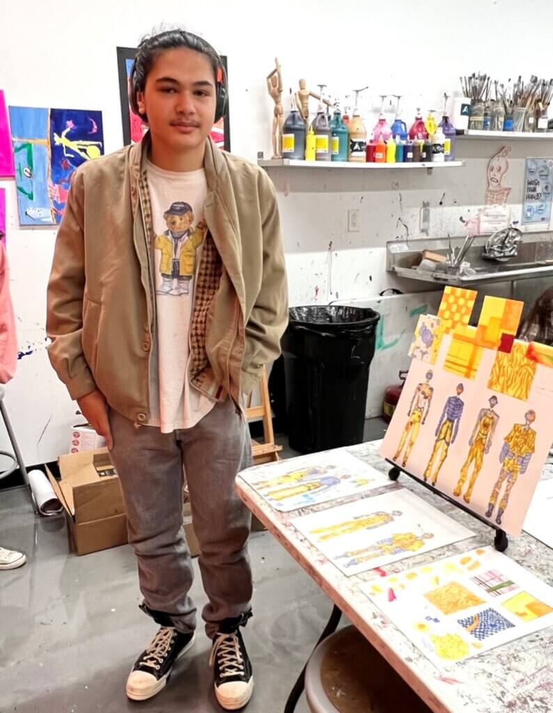 Magnus is 14 and has been a student at One River School Frisco (TX) for about a year and a half.