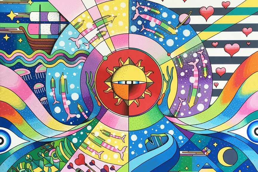 Artist: Go Suga, Titled: Way to Happiness