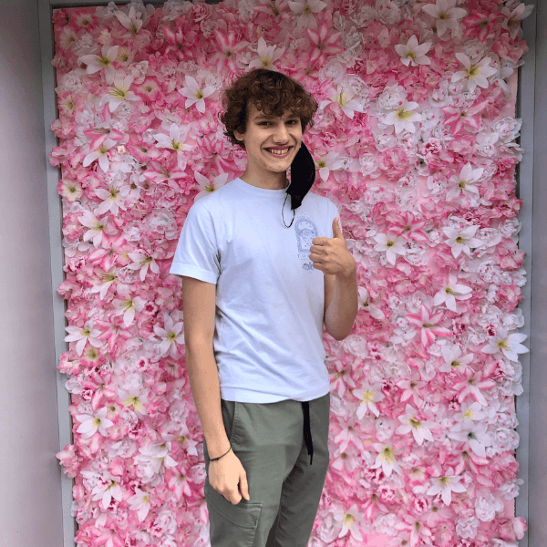 Nick W., 18, has been a student at One River School Millburn (NJ) for about 5 years