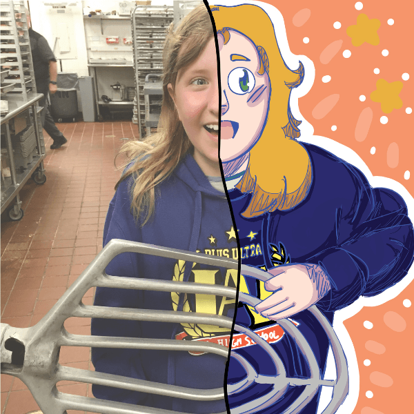 Sydney P., One River School Clark (NJ) student for 1.5 years