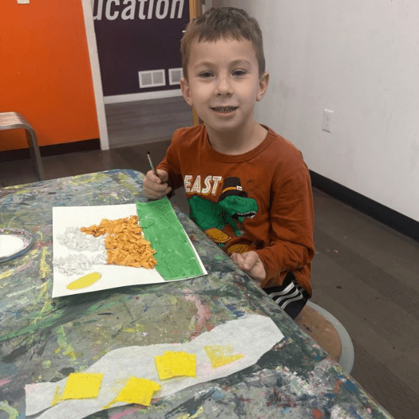 James, 7, Student at One River School Middletown (NJ) for 1 year